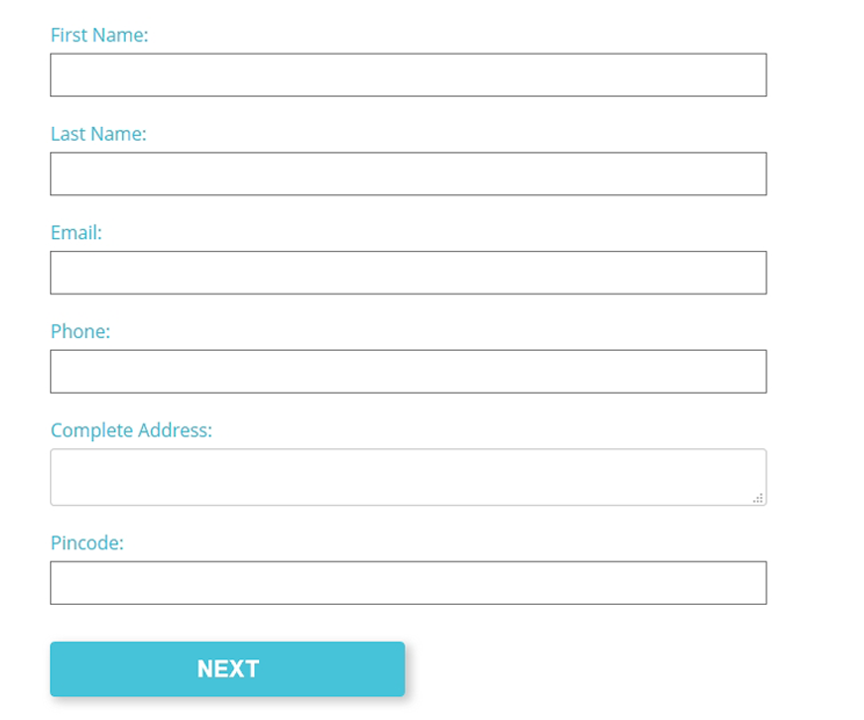 Simple form for RTI Haryana